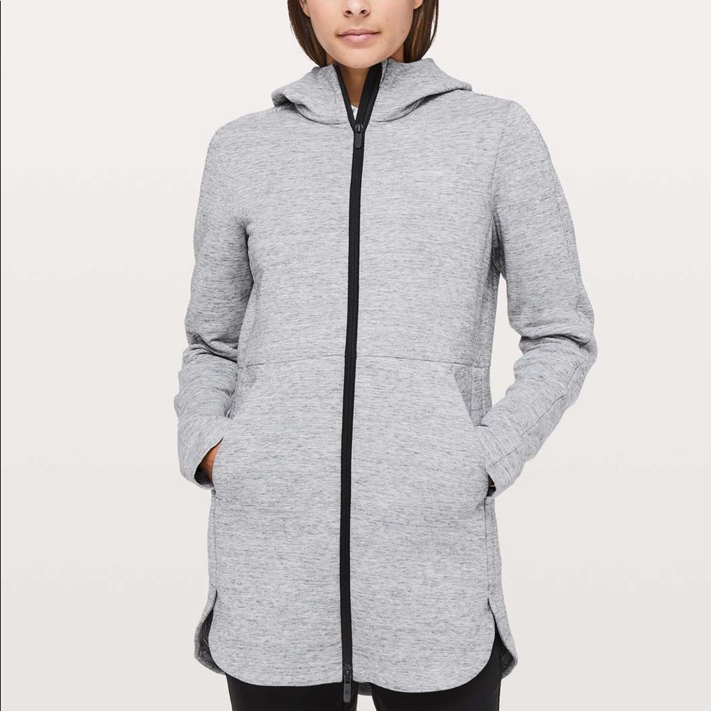 Lululemon Going Places Hooded Heather Space Dye